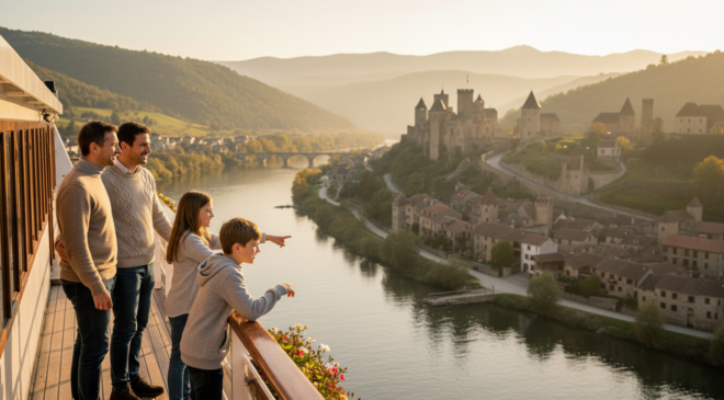découvrez la croisière fluviale en famille, la formule idéale pour des vacances conviviales, relaxantes et inoubliables au cœur de paysages magnifiques et d'activités pour tous les âges.