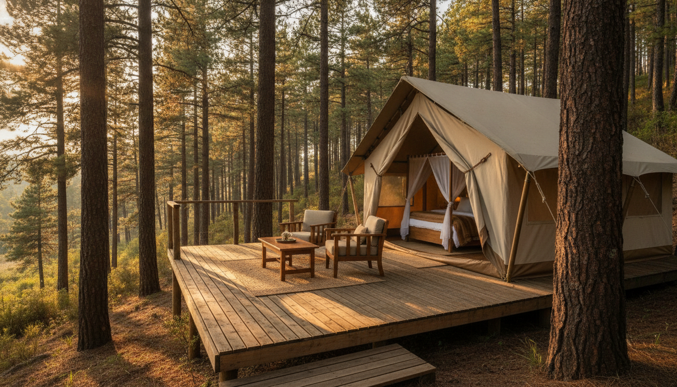 découvrez le camping en harmonie avec la nature grâce à nos tentes lodge et bungalows toile, pour des séjours authentiques et conviviaux au cœur de paysages préservés.